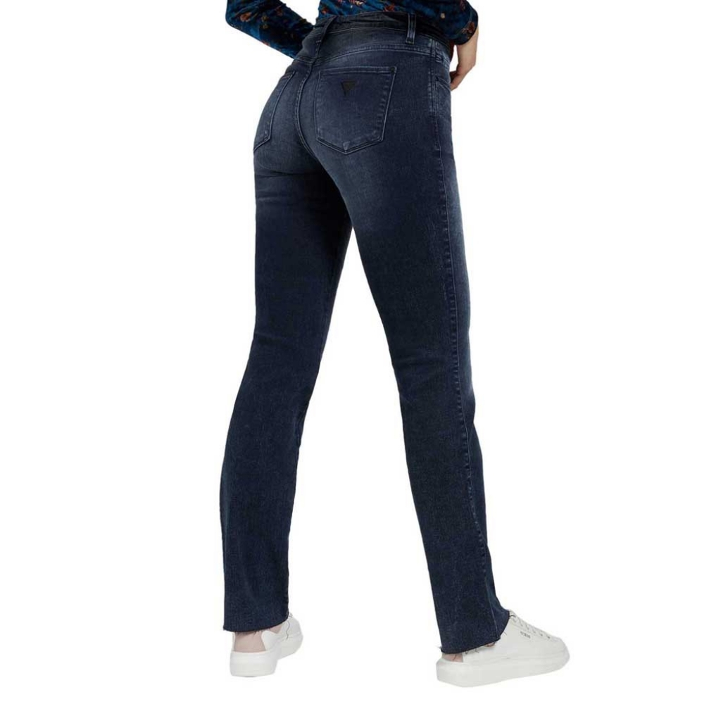 Guess Eco "Sexy Straight" Frayed Hem Jeans